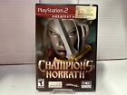 Champions of Norrath: Realms of EverQuest (Sony PlayStation 2, 2004) Tested Work