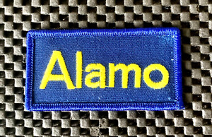 ALAMO RENT A CAR EMBROIDERED SEW ON PATCH AUTOMOBILE RENTAL 3