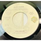 Alice Cooper You and Me / I Never Cry 45 Rock 1977 Warner Bros 0347