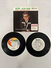 ROY ORBISON - FALLING /Distant Drums 1963 45 RPM Lot Of 2 W/ Promo Pic Sleeve