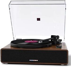Record Player with Built-in Stereo  Speakers 2 Speed Vinyl Record RCA Output