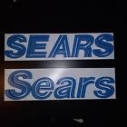 Two- 15 Inch Sears 3D Logo Signs 3D Printed Reproduction wall signs 1994 & 2004