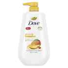 Dove Glowing Long Lasting Gentle Women's Body Wash All Skin Type, Mango & Almond