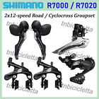 SHIMANO 105 R7000 2X11 Speed Groupset Rim Brake / R7020 Hydraulic Disc Brake New