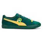 Puma Clyde Super  Lace Up  Mens Green Sneakers Casual Shoes 38634901