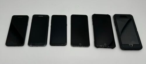 New ListingLot of 6 Apple and Samsung Mobile phones