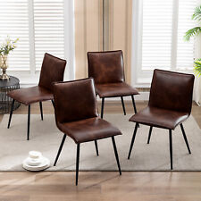 Duhome Faux Leather Dining Chairs Set of 4, Side Chairs for Kitchen Dining Room