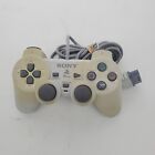 OEM Sony Playstation PS1 PSOne White Dualshock Controller TESTED
