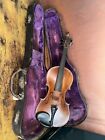Nice Older Antique 4/4 Violin Fiddle 1-Piece Back 1800s