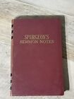 Spurgeons Sermon Notes Vol 1 Vintage Spiral Bound