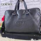 Authentic ️LOEWE business shoulder hand bag Briefcase HERITAGE leather