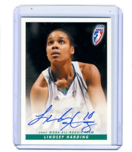 Lindsey Harding 2008 WNBA Rittenhouse Archives Certified On Card Autograph Auto
