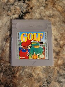 Nintendo Golf Nintendo Game Boy 1990 Clean Tested Very Good Condition Vtg Mario