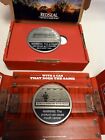 2 NEW Red Seal Tobacco Limited Edition Metal Lid Cover LIDS ONLY