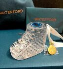 WATERFORD ANNUAL CRYSTAL BABY'S BOOT FIRST CHRISTMAS 2021 ORNAMENT 2.6
