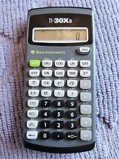 Texas Instruments Calculator TI-30Xa Scientific SLIGHT SCUFFING SHOWN IN PIC 2