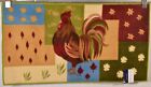 NOURISON  ROOSTER  COLORMATE ACCENT  KITCHEN RUG/MAT 22X40 100% WASHABLE