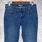 Old Navy Flirt womens bootcut jeans size 10 Short stretch mid rise med wash