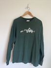 2003 Phish February Tour Long Sleeve T Shirt Size XL Green Y2K