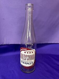 RARE Vntg Hollywood Beverages 10oz Soda Bottle Dr Wells Bottling Yakima Wa