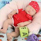 IVITA 15'' Full Body Soft Silicone Reborn Baby Girl Sleeping Vivid Silicone Doll
