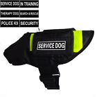 SERVICE DOG Vest Harness with POCKETS & Side Bags label Patches IN TRAINING