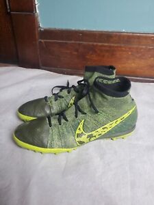 Nike Elastico Superfly IC Green Rare Indoor Soccer Shoes Men's Size 10.5