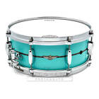 Tama Star Bubinga Snare Drum 14x5.5 Grand Aqua Blue w/Outside Inlay