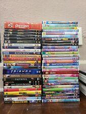 Adult and Kid Movie Cartoons DVD Lot of 55