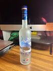 EMPTY Collectable Grey Goose Vodka 750 Ml Bottle w/ Cork 750 ML