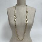 Chico's Gold-tone Chain Women's Fashion Long Necklace