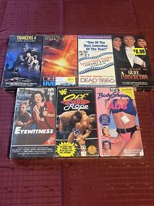 New ListingSealed VHS Movie Lot