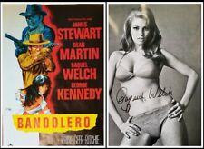 Bandolero, Original Movie Poster 1968, + Raquel Welch, Signed Autograph Photo