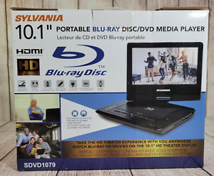 SYLVANIA SDVD1079 Portable Blu-ray Multi Media Player - New Open Box