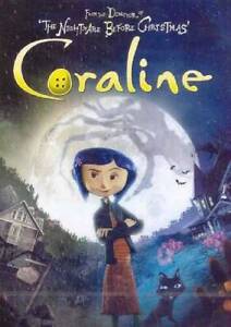 Coraline - DVD - VERY GOOD