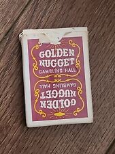 Golden Nugget Las Vegas Hotel & Casino & Gambling Hall Playing Cards Complete 52