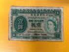 VINTAGE CURRENCY FROM 1952 HONG KONG $1.00 DOLLAR