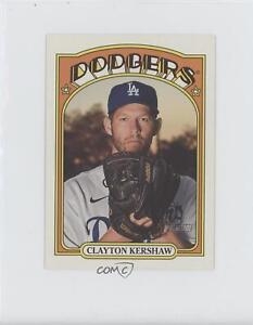 New Listing2021 Heritage Oversized 1972 Topps Box Toppers /1000 Clayton Kershaw #OB-JM