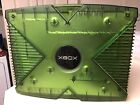 Vintage Original Xbox Console Halo Green Special Edition Tested Working - NICE!