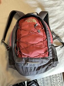 The North Face Jester Backpack Coral Colorway Hiking Travel School Bag