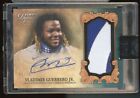VLADIMIR GUERRERO JR. 2021 TOPPS DYNASTY GAME USED ON CARD AUTO PATCH /10