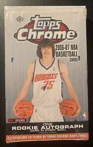 2006-2007 TOPPS CHROME NBA Basketball HOBBY Box Look For Lebron Kobe Refractor ?