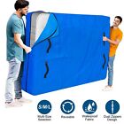 Waterproof Mattress Bag for Moving Storage Reusable Heavy Duty Tarp with Zipper