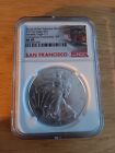 MS69 2021 (S) American Silver Eagle T-1 Emergency Production ER NGC *0933