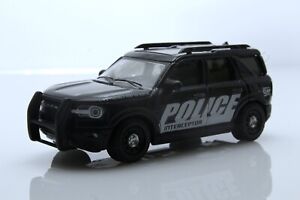 2021 Ford Bronco Sport Ford Police Fleet Test Car SUV 1:64 Scale Diecast Model