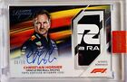 Christian Horner 08/10 Patch Auto 2023 Topps Dynasty Formula 1 F1 Card