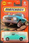 2024 Matchbox 1968 CHEVROLET C10, Aqua, E-Case, ** FREE BOX SHIPPING **