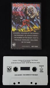 IRON MAIDEN - THE NUMBER OF THE BEAST CASSETTE