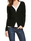 Merona Women's Cardigan Knit Black Sweater Size S