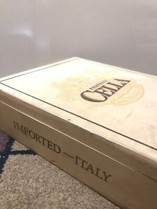 Vintage Fratelli Cella Casa Fibdata 1865 Wine Crate Decor With 20+ Cassette’s